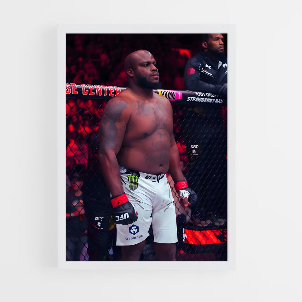 Poster Derrick lewis obstacles – affiche MMA (vue 3)
